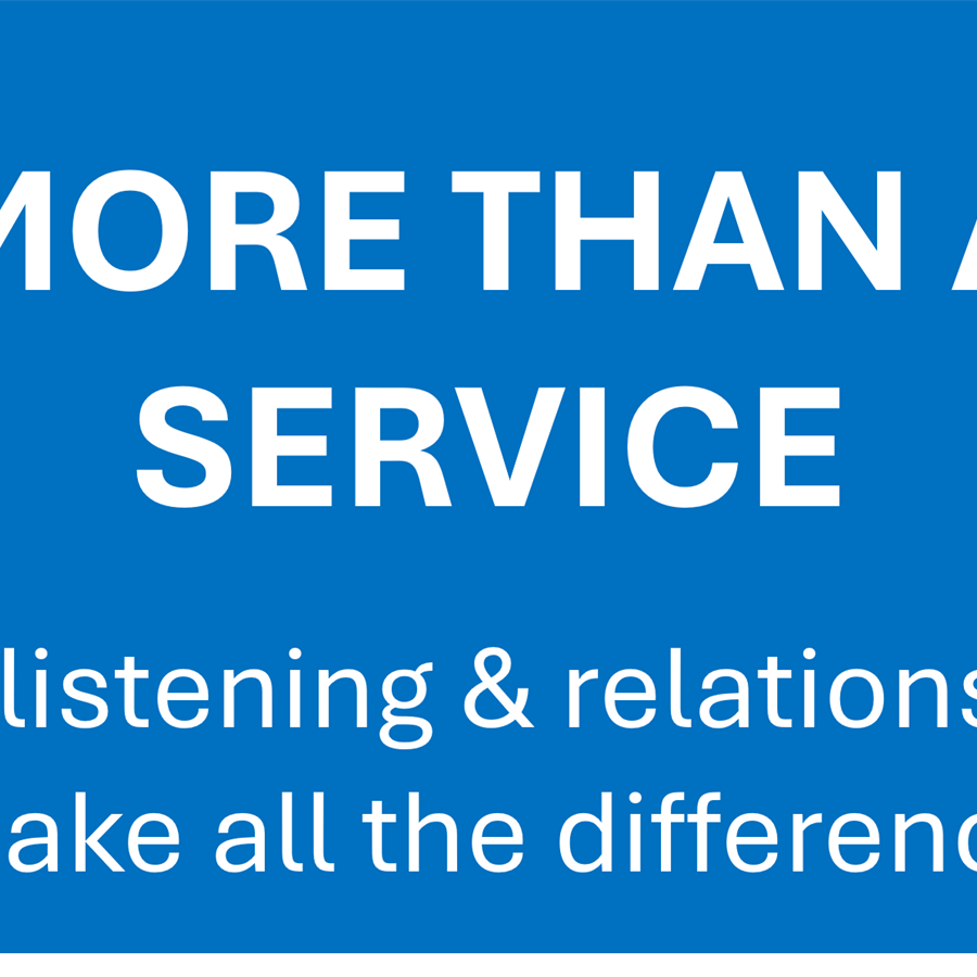More Than a Service